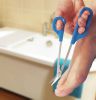 Ciseaux de pédicure courbes EasyGrip