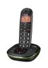 Téléphone sans fil DECT avec répondeur PhoneEasy 105 wr, Noir