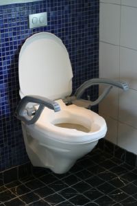 Rehausse WC accoudoirs Securit