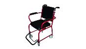 Fauteuil garde-roues avec roues et repose-pieds