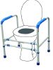 Cadre appui de toilettes réglable