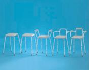 Tabouret Sherwood hauteur fixe sans dossier et sans accoudoir