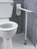 Barre d'appui relevable avec pied de soutien 700 mm