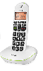 Téléphone sans fil DECT PhoneEasy 100w, Blanc