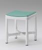 Tabouret de douche plastique avec coussin