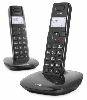 Téléphone sans fil dect. Comfort 1010 duo, Noir