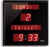 Horloge calendrier digitale